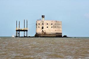 una vista de fort boyard en francia foto