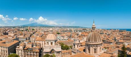 vista panorámica aérea del puerto de trapani, sicilia, italia. foto