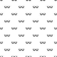 Sunglasses pattern, simple style vector