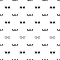 Sunglasses pattern, simple style vector