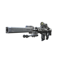 sniper asset 3d rendering png