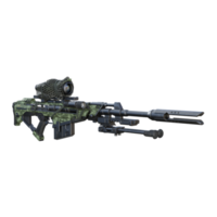 sniper asset 3d rendering png