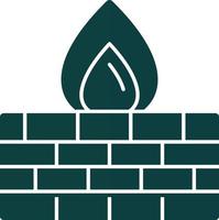 Firewall Vector Icon Design