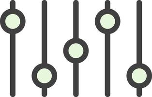 Adjust Vector Icon Design
