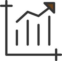 Chart Bar Vector Icon Design