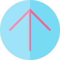 Arrow Circle Up Vector Icon Design