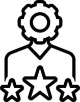 line icon for expertise vector