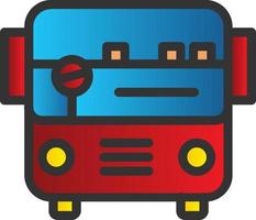 Bus Alt Vector Icon Design