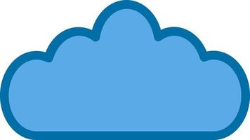 Cloud Vector Icon Design