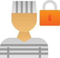 Prisoner Vector Icon Design