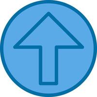 Arrow Alt Circle Up Vector Icon Design