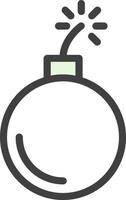 Bomb Vector Icon Design