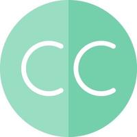 Closed Captioning Vector Icon Design