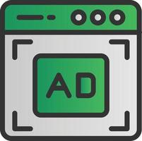 Ad Vector Icon Design