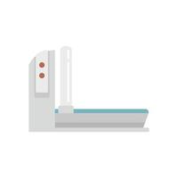 Magnetic resonance imaging device icon flat isolated vector