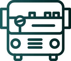 Bus Alt Vector Icon Design