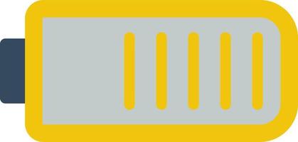Battery Three Quarters Vector Icon Design