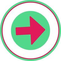 Arrow Alt Circle Right Vector Icon Design