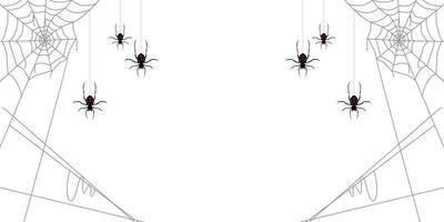 spider web background line art style vector