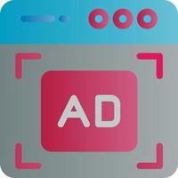 Ad Vector Icon Design