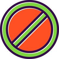 Ban Vector Icon Design