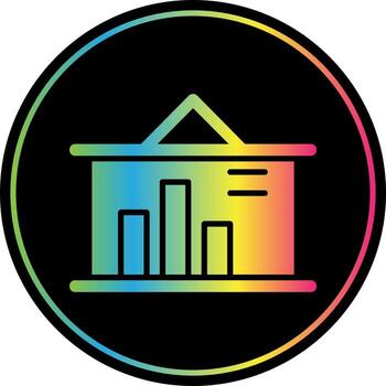 Graphical Representation Vector Icon Design