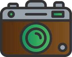 Camera Retro Vector Icon Design