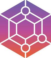 Radar Chart Vector Icon Design