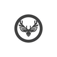 Deer vector icon illustration design