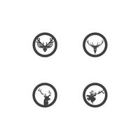 Deer vector icon illustration design