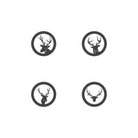 Deer vector icon illustration design