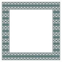 Vintage ornamental vector frame. Vector illustration template for design