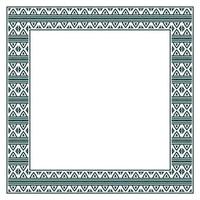 Vintage ornamental vector frame. Vector illustration template for design