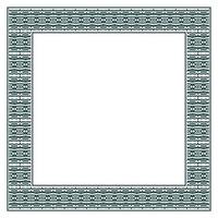 Vintage ornamental vector frame. Vector illustration template for design