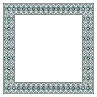 Vintage ornamental vector frame. Vector illustration template for design