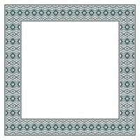 Vintage ornamental vector frame. Vector illustration template for design