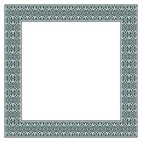 Vintage ornamental vector frame. Vector illustration template for design