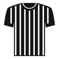 Referee Shirt Icon, Outline Style Stock Vector - Illustration of signaling,  isolated: 196670530