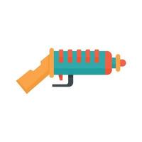 Modern blaster icon flat isolated vector