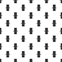 Airstrip with airplane pattern, simple style vector
