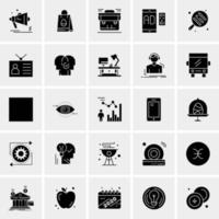 25 Universal Business Icons Vector Creative Icon Illustration to use in web and Mobile Related project