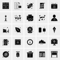 25 Universal Business Icons Vector Creative Icon Illustration to use in web and Mobile Related project