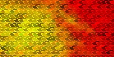 Light Red, Yellow vector pattern in square style.