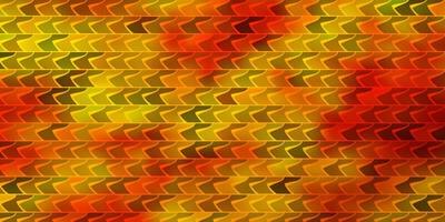 Dark Yellow vector template with rectangles.