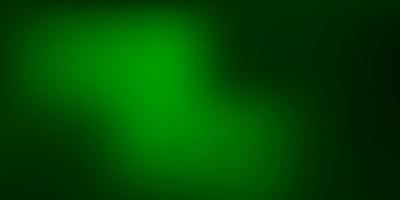 Dark Green vector abstract blur backdrop.