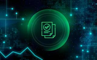 Approved files hosted on the web. Personal data on the Internet. photo