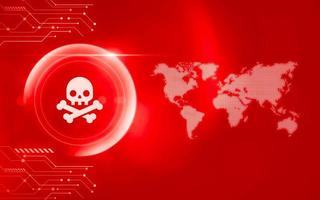 Dangerous corners of the Internet. High risk of hacker attacks. photo