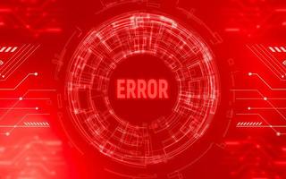 errores en los sistemas de protección de datos personales. amenazas en internet. foto