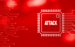 grave amenaza de Internet. protección de datos personales contra ataques de piratas informáticos. foto