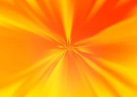 Light Yellow, Orange vector blurred shine abstract pattern.